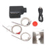 primo plus grill controller package contents: Electronic controller, 3 probes, adapter plate, electrical cord