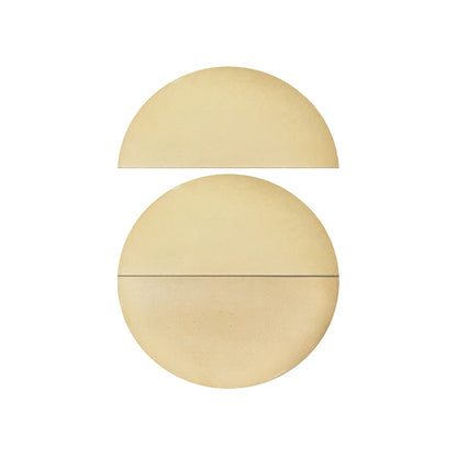 available options, 15" half ceramic stones for large kamado grills