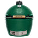 front view XL Big Green EGG ceramic kamado grill. XL EGG is the most popular Big Green EGG with veteran grill and barbeque cooks.  